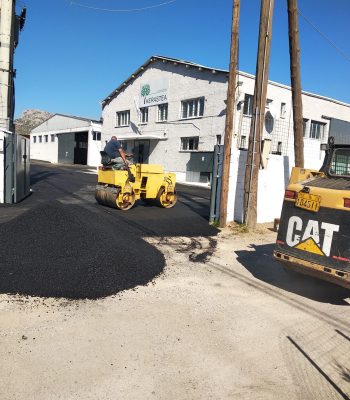 Implementation of industrial asphalt